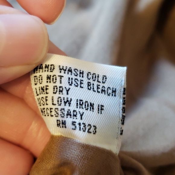 KENNETH COLE New York Brown Gold Metallic Zip Up Vest 90's Y2K Size Small - Picture 11 of 13